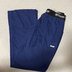 Greys anatomy navy blue active scrub bottom